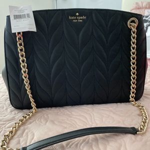 kate spade black convertible bag